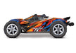 Traxxas 67076-4 Orange and Blue Rustler 4X4 VXL 1/10 Scale Stadium Truck