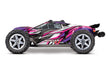 Traxxas 67076-4 Pink and Purple Rustler 4X4 VXL 1/10 Scale Stadium Truck
