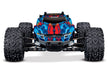Traxxas 67076-4 Red and Yellow Rustler 4X4 VXL 1/10 Scale Stadium Truck