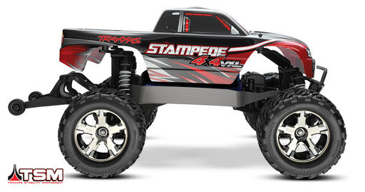 Traxxas 67086-4 Stampede 4x4 VXL W/ TSM Red