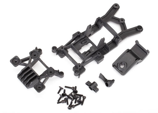 Traxxas 6720 Front and Rear Body Mounts for Rustler 4x4