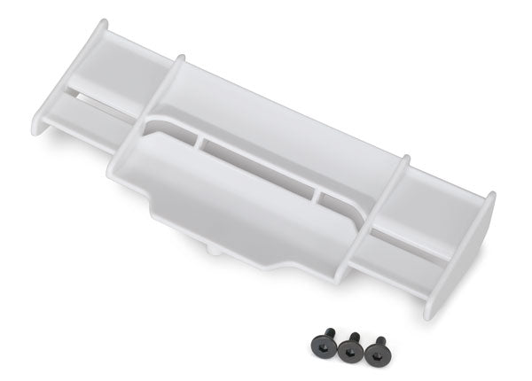 Traxxas 6721A White Wing for Rustler 4x4