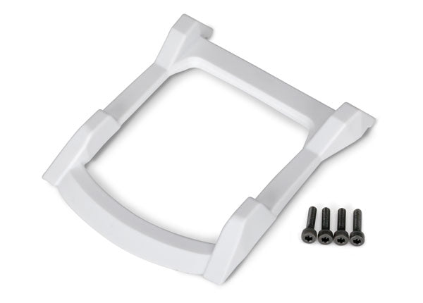 Traxxas 6728A White Roof Skid Plate for 4x4 Rustler