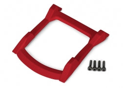 Traxxas 6728R Red Roof Skid Plate for 4x4 Rustler