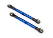 Traxxas 6742X Blue TUBES Anodized Aluminum Toe Links 87mm