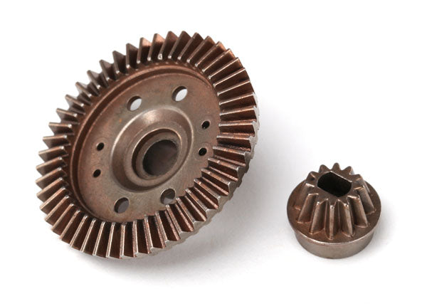 Traxxas 6779 Ring Gear with Differential Pinon Gear 12/47 Ratio for Rear