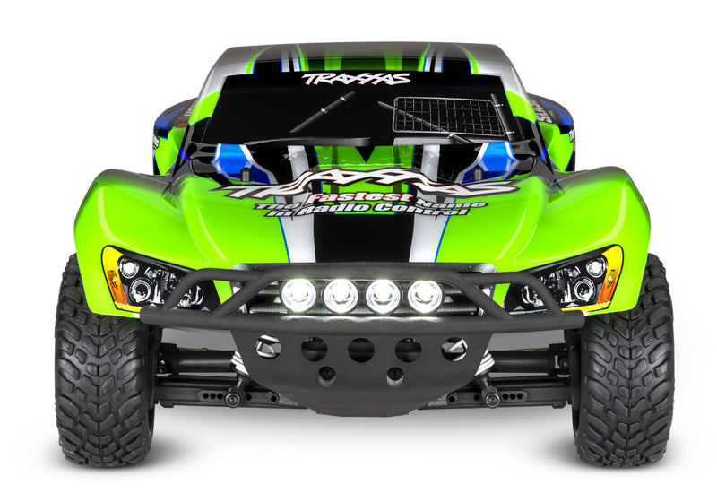 Traxxas 68054-61 Slash 4x4 1/10 Short Course Truck with LED Lights - Green