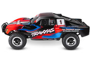 Traxxas 68054-61 Slash 4x4 1/10 Short Course Truck with LED Lights - Red