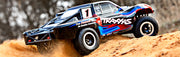 Traxxas 68054-61 Slash 4x4 1/10 Short Course Truck with LED Lights - Red