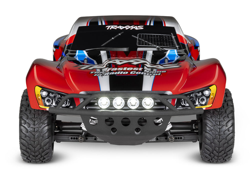 Traxxas 68054-61 Slash 4x4 1/10 Short Course Truck with LED Lights - Red