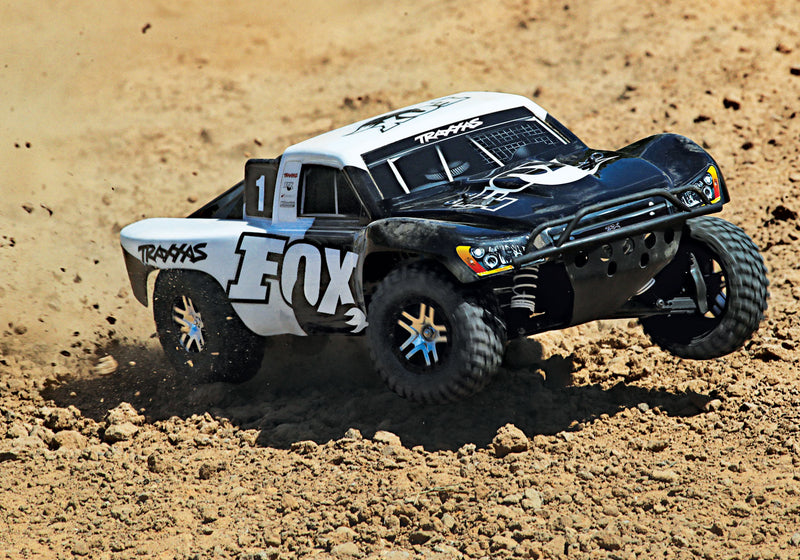 Traxxas 68086-4 Slash 4X4 1/10 Scale 4WD VXL Brushless Electric Short Course Truck Fox Edition