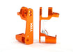 Traxxas 6832A Orange Anodized Aluminum Caster Blocks Left and Right C-hubs for 4x4