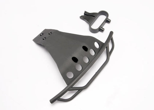 Traxxas 6835 Black Front Bumper and Mount for Slash 4x4