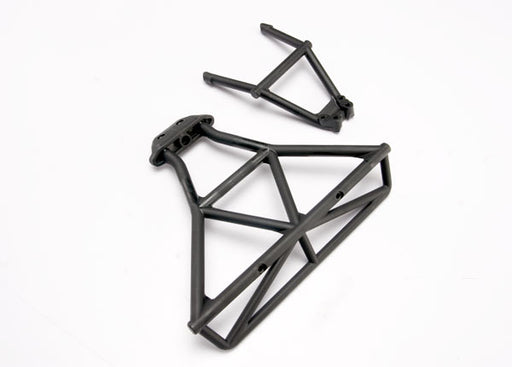Traxxas 6836 Black Rear Bumper and Mount for Slash 4x4