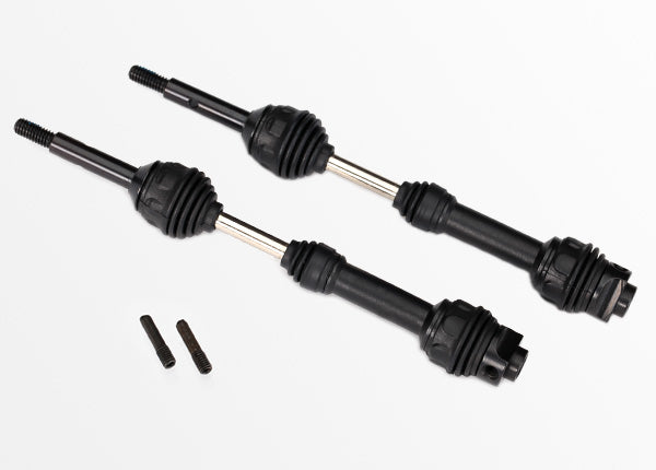 Traxxas 6852R Steel Spline Constant Velocity Rear Driveshafts for 2WD and 4x4 Slash and Others