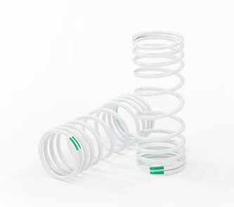 Traxxas 6862 Front Progressive (-10% Rate Green) White Shock Springs for 4x4 Vehicles