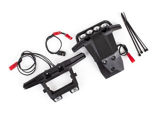 Traxxas 6893 Complete Light Set with Bumpers for 4x4 Rustler