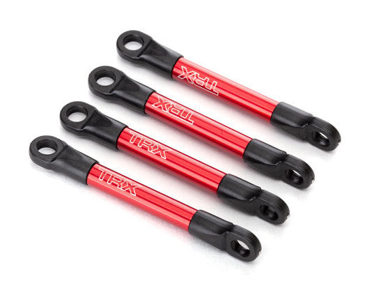 Traxxas 7018x Red Anodized  Aluminum Push Rods 4 Pack