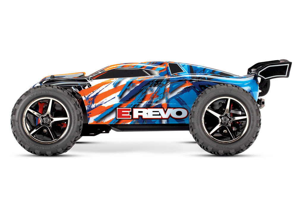 Traxxas 71054-1 1/16 Scale RTR E-Revo 4WD Racing Monster Truck Orange