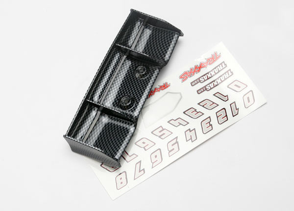 Traxxas 7122G EXO-Carbon Wing for 1/16 E-Revo