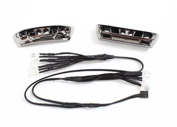 Traxxas 7186 Front and Rear LED Light Kit for 1/16 E-Revo (No Power Supply Requires 7286)