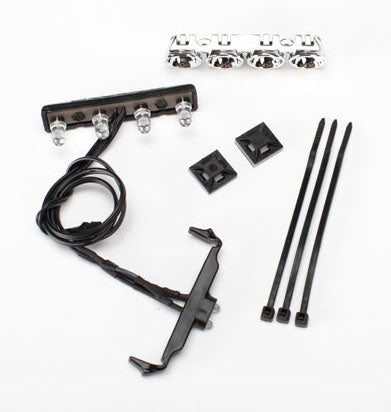 Traxxas 7287 LED Light Bar Roof Chrome for 1/16 Summit