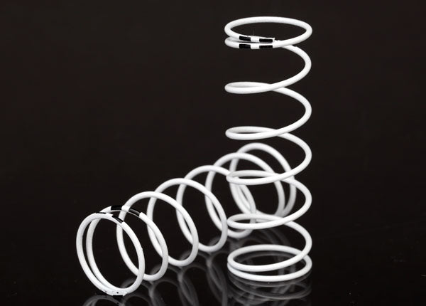Traxxas 7446 White Rear XX Long GTR Shock Springs (0.874 Rate Black)