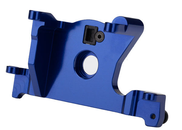 Traxxas 7460R Blue Anodized Aluminum Motor Mount for Slash 4x4 and Others