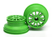 Traxxas 7472X 1/10 Rally Car Wheels Green