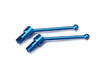 Traxxas 7650R Front and Rear Blue Aluminum Driveshaft Assembly Latraxx
