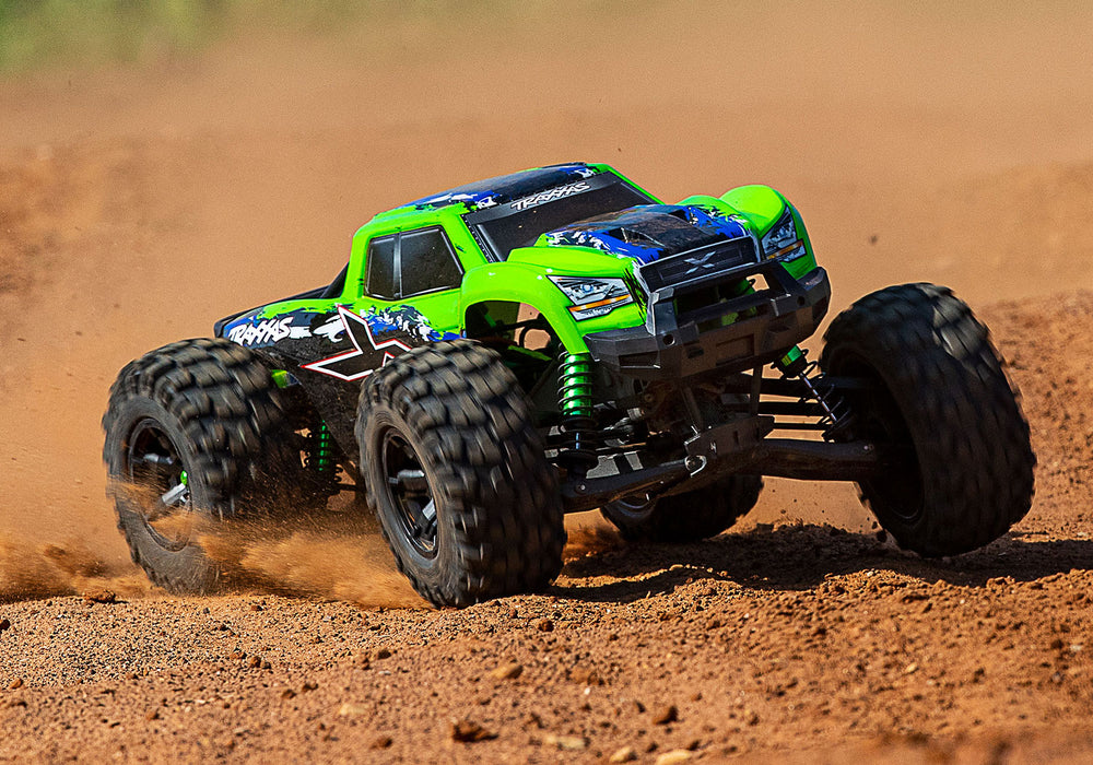 Traxxas 77086-4 X-Maxx Monster Truck with 8S ESC Green X