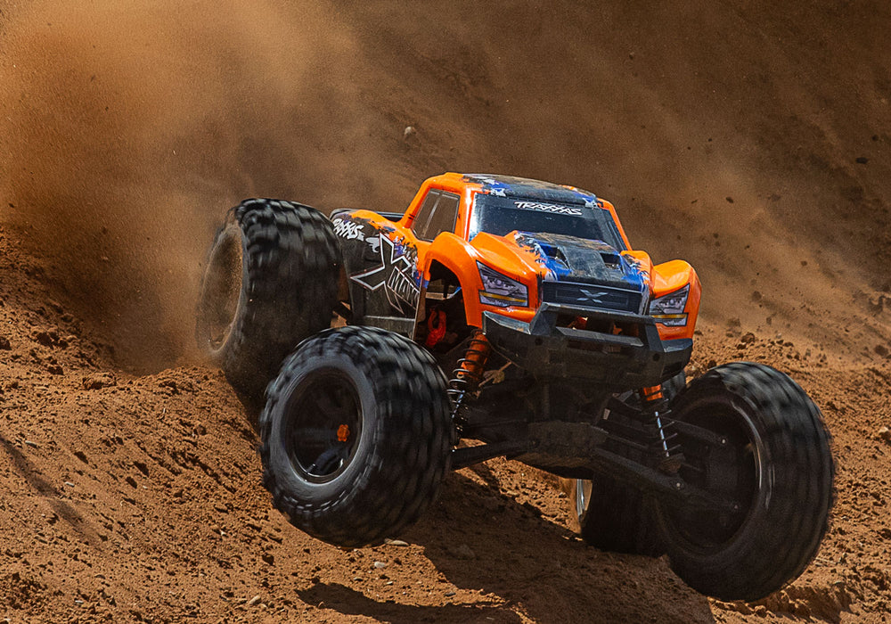 Traxxas 77086-4 X-Maxx Monster Truck with 8S ESC Orange