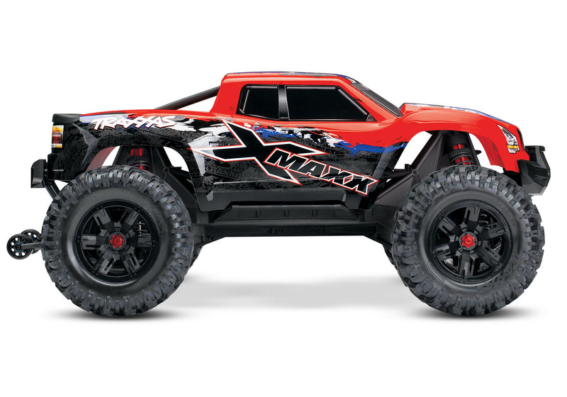 Traxxas 77086-4 X-Maxx Monster Truck with 8S ESC Red X