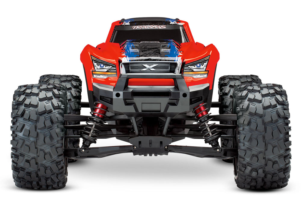 Traxxas 77086-4 X-Maxx Monster Truck with 8S ESC Red X