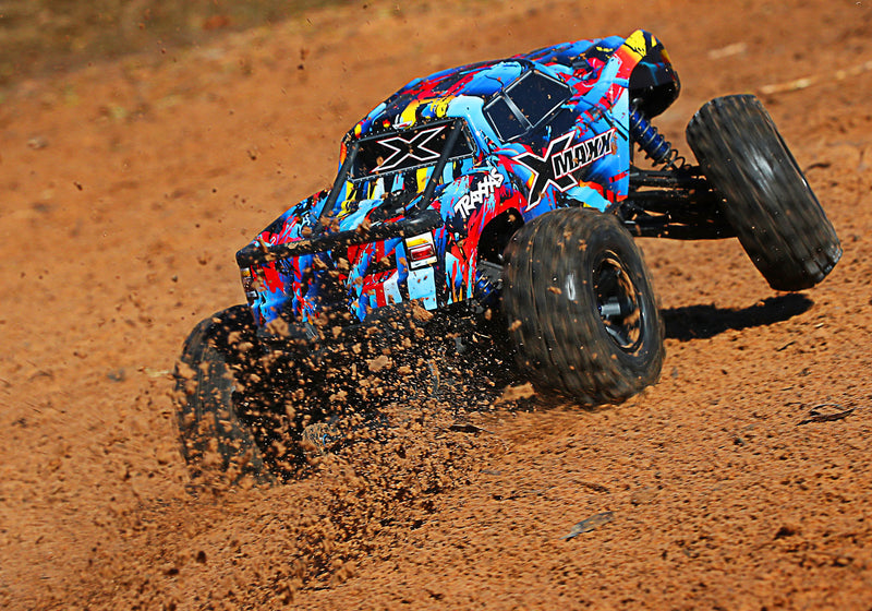 Traxxas 77086-4 X-Maxx Monster Truck with 8S ESC Rock N Roll