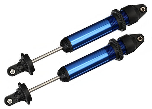 Traxxas 7761 Blue Anodized GTX Shock Shafts without Springs for X-Maxx 1 Pair