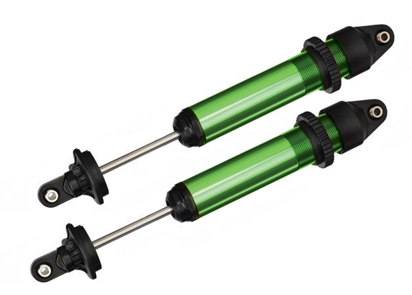 Traxxas 7761G Green Anodized GTX Shock Shafts without Springs for X-Maxx 1 Pair