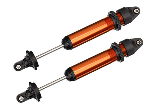 Traxxas 7761T Orange Anodized GTX Shock Shafts without Springs for X-Maxx 1 Pair
