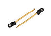 Traxxas 7763T GTX 110mm TiN Coated Shock Shafts for X-Maxx