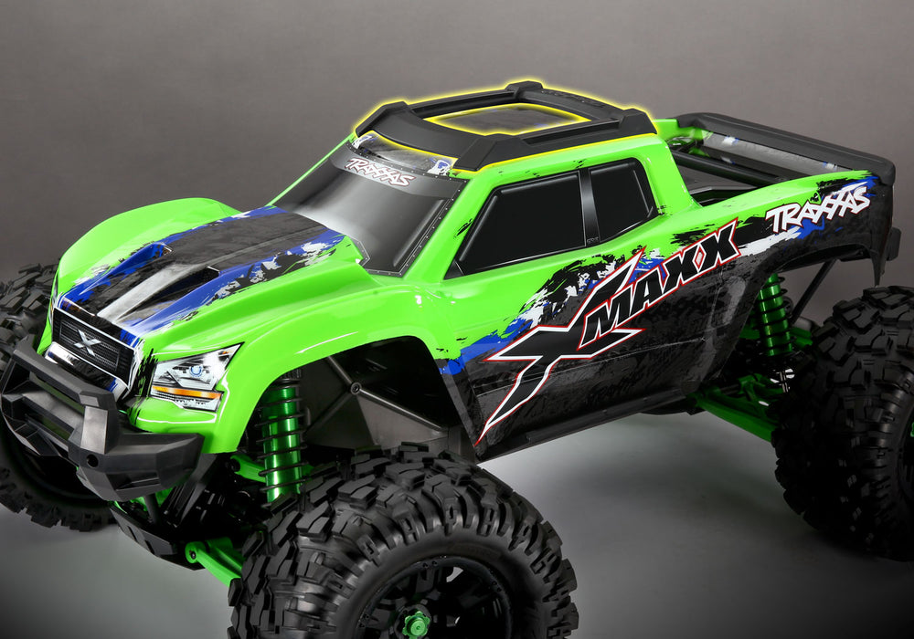 Traxxas 7817G Green Roof Skidplate for X-Maxx