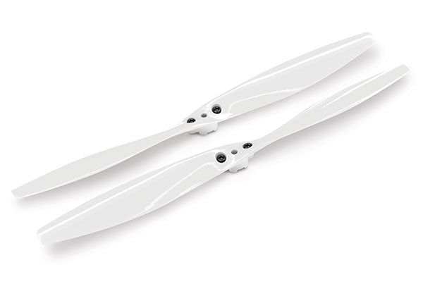Traxxas 7927 White Rotor Blade Set with Screws for Aton 2 Pack