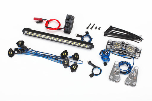 Traxxas 8030 LED Light Set for TRX-4 Defender Complete Kit with Power Supply