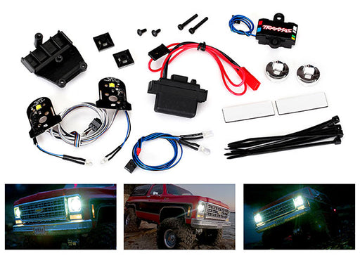 Traxxas 8038 LED Light Set for TRX-4 Chevy K5 Blazer with Power Supply