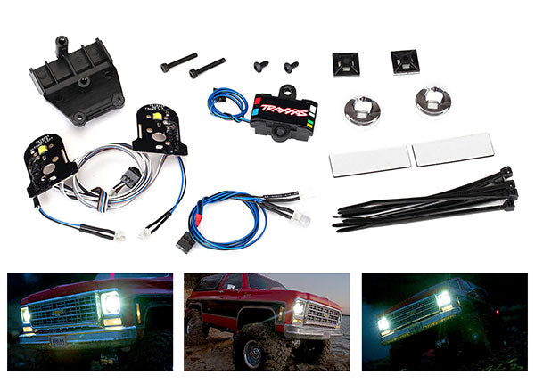 Traxxas 8039 LED Light Set for TRX-4 Chevy K5 Blazer without Power Supply
