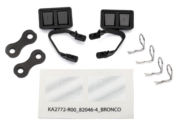Traxxas 8073 Left and Right Side Mirrors for TRX-4 Ford Bronco