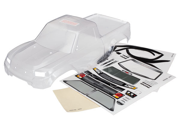 Traxxas 8111R Pre-Cut Clear Body TRX-4 Sport with Cut Outs for LED Kit