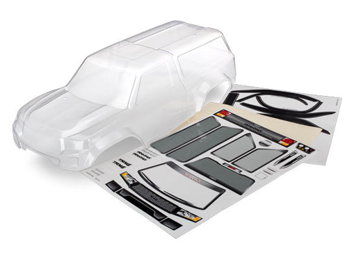 Traxxas 8112 Clear Body with Camper for TRX-4 Sport