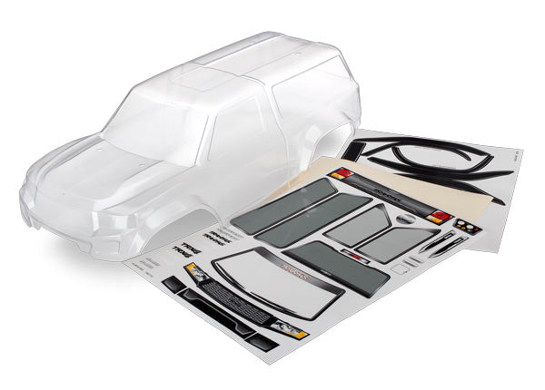 Traxxas 8112 Clear Body with Camper for TRX-4 Sport