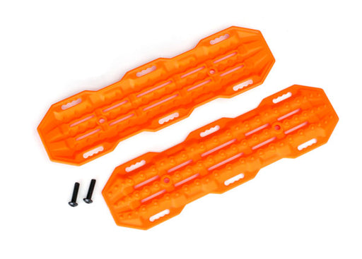 Traxxas 8121 Orange Traction Boards (Sand Ramps) and Mounting Hardware for TRX-4