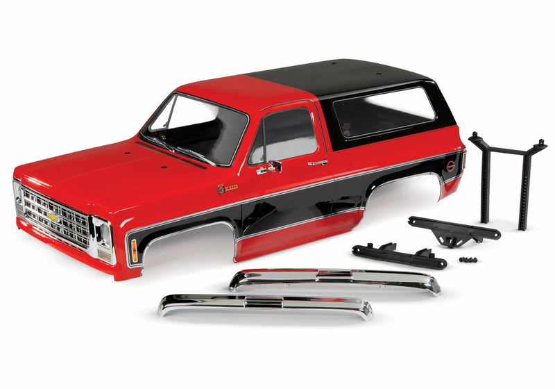 Traxxas 8130R 1979 Chevy K5 Blazer Red and Black Body